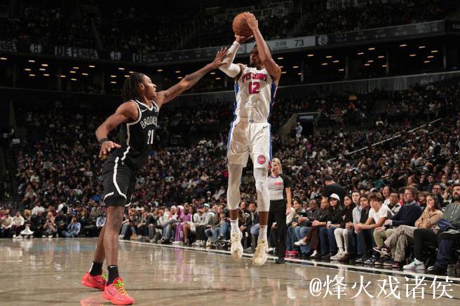 状元组合爆发贡献93分,活塞击败森林狼,76人横扫篮网 状元组合爆发贡献93分,活塞击败森林狼,76人横扫篮网